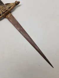 Hungarian WWII Model 1932 Royal Hungarian Air Force Officer Dagger with Scabbard Original ???