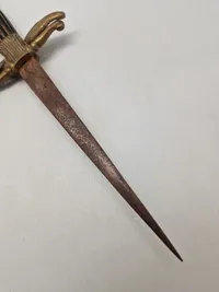Hungarian WWII Model 1932 Royal Hungarian Air Force Officer Dagger with Scabbard Original ???