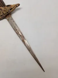 Hungarian WWII Model 1932 Royal Hungarian Air Force Officer Dagger with Scabbard Original ???