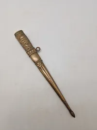 Hungarian WWII Model 1932 Royal Hungarian Air Force Officer Dagger with Scabbard Original ???