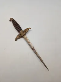 Hungarian WWII Model 1932 Royal Hungarian Air Force Officer Dagger with Scabbard Original ???