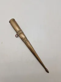 Hungarian WWII Model 1932 Royal Hungarian Air Force Officer Dagger with Scabbard Original ???