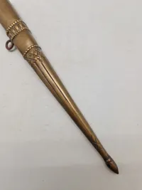 Hungarian WWII Model 1932 Royal Hungarian Air Force Officer Dagger with Scabbard Original ???