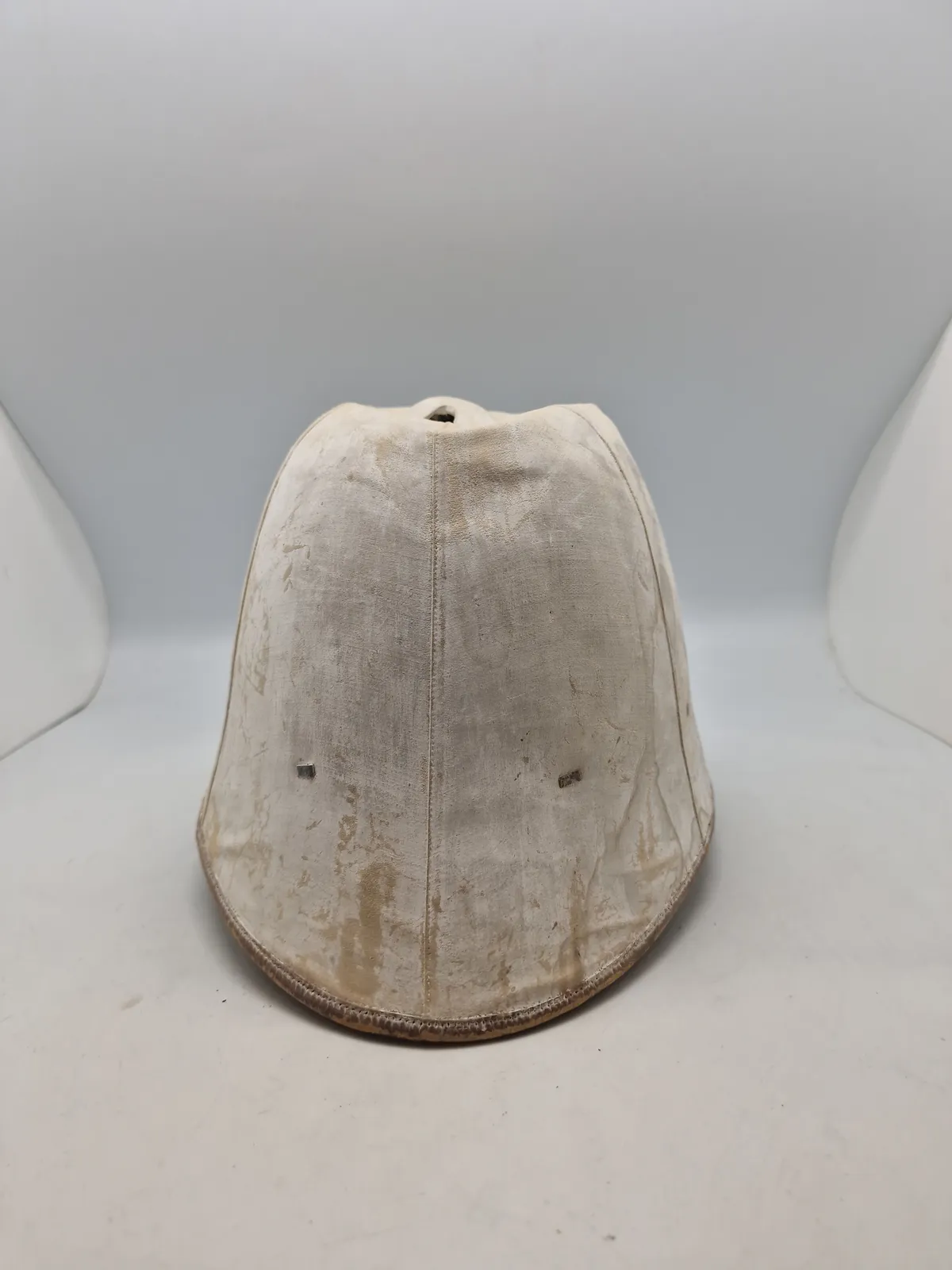 Original tropehjelm engelsk type brugt i Dansk vest indien