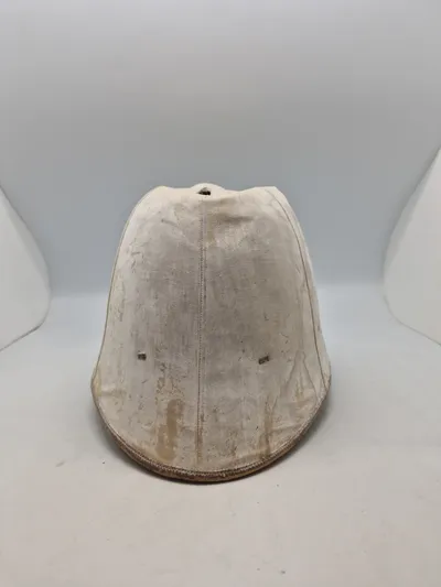 Original tropehjelm engelsk type brugt i Dansk vest indien