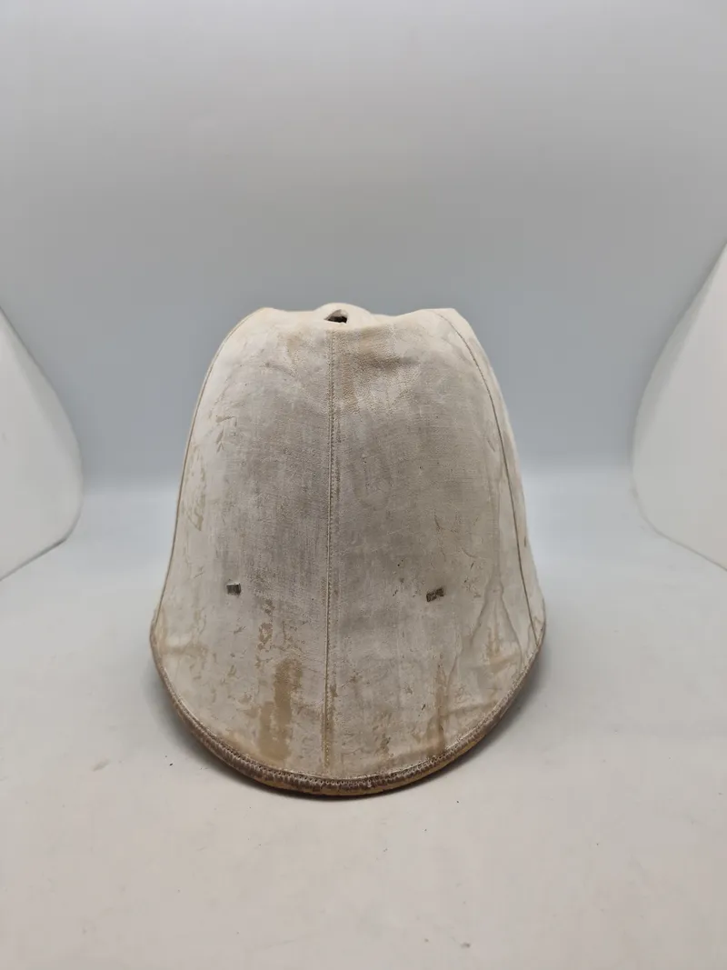 Original tropehjelm engelsk type brugt i Dansk vest indien