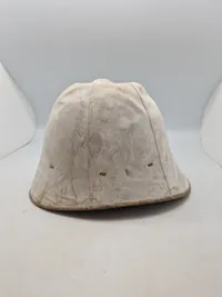 Original tropehjelm engelsk type brugt i Dansk vest indien