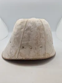 Original tropehjelm engelsk type brugt i Dansk vest indien