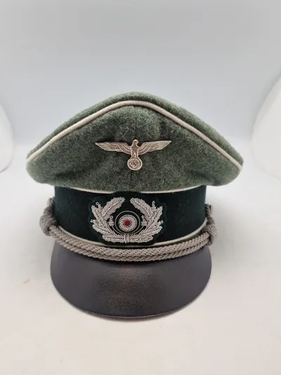 Tysk ww2 Heer kasket - Efterkrigs