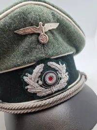 Tysk ww2 Heer kasket - Efterkrigs