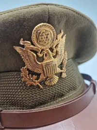 Original US WW2 officerskasket