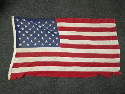 Originalt amerikansk flag