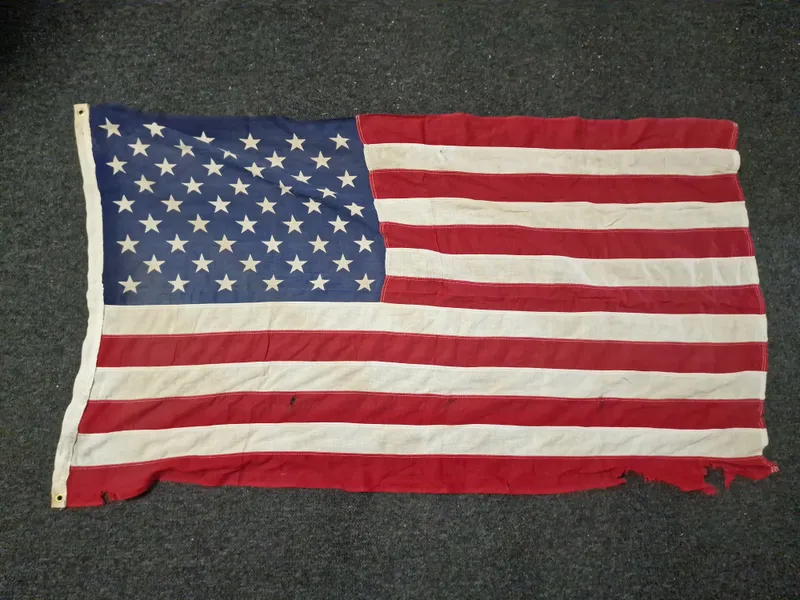 Originalt amerikansk flag