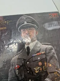 Veludført og komplet Heinrich Himmler dukke med æske - sjælden