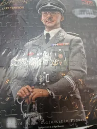 Veludført og komplet Heinrich Himmler dukke med æske - sjælden