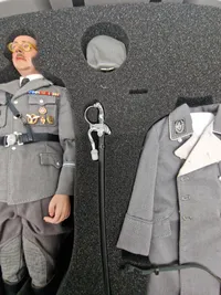 Veludført og komplet Heinrich Himmler dukke med æske - sjælden