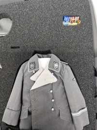 Veludført og komplet Heinrich Himmler dukke med æske - sjælden