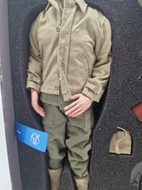WW2 GI dukke komplet med æske