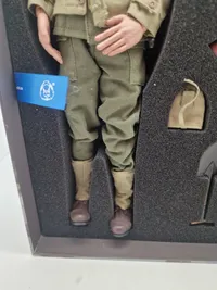WW2 GI dukke komplet med æske
