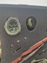 WW2 GI dukke komplet med æske