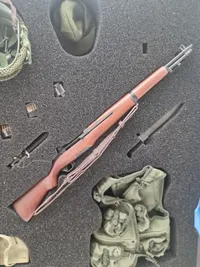 WW2 GI dukke komplet med æske