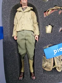 WW2 GI dukke komplet med æske Tom Hanks