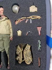 WW2 GI dukke komplet med æske Tom Hanks