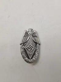Original HJ badge - ww2