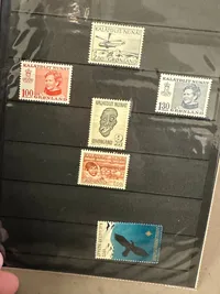 Samling Grønlandske frimærker 1977