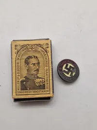 Originalt DAP badge -  RZM M1/105 - Hermann Aurich, Dresden.