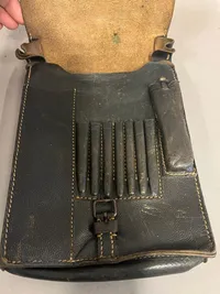 Original Tysk WW2 korttaske,velholdt