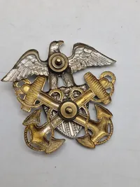 Original Navy Military Insignia Eagle Badge