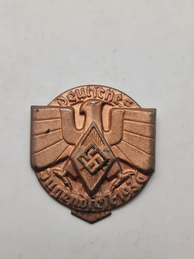 Originalt tysk Hitler jugend badge - 1936
