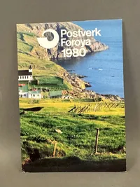 Samling færøske frimærker 1980
