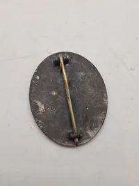 Original verwundetenabzeichen, Silber WW2