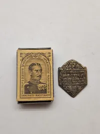 Original gymnastics bundle 41. Swabian Gymnastics Festival in Ulm 1925 badge