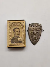 Original tysk Bayer Kriegerbund pin