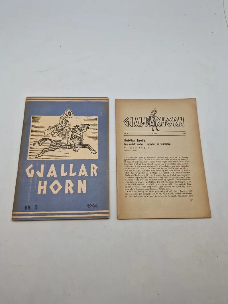 To originale eks af Gjallar Horn 1944