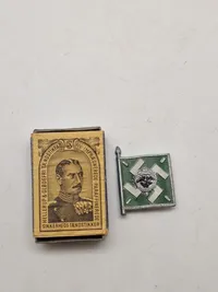 Original Tysk fane pin WW2
