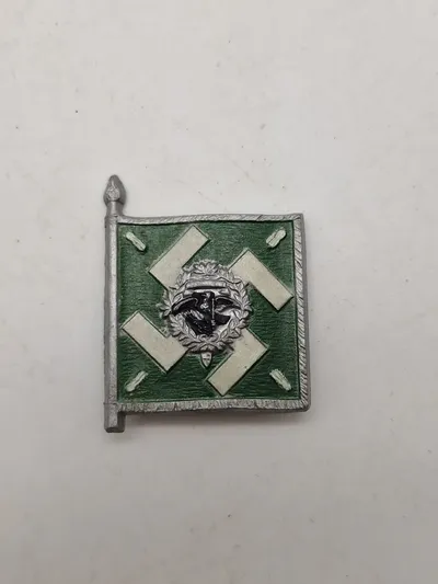 Original Tysk fane pin WW2