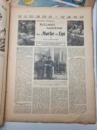 Lot originale “Tidens Tegn” fra befrielses dagene 1945