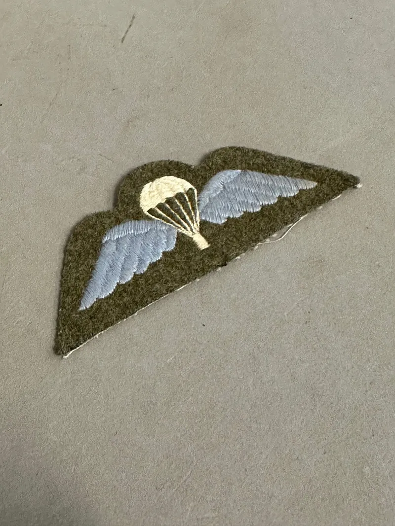 Original engelsk faldskærmsvinge - ww2