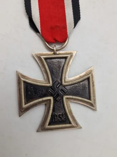 Originalt eisernes kreuz 2. Kl - Hersteller 65 (Klein & Quenzer, Oberstein.)