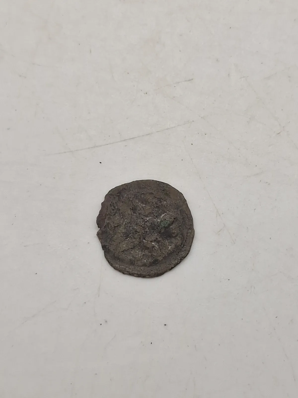 Original dansk borgerkrigs mønt - Christoffer II, Sakskøbing (år 1319-1332)