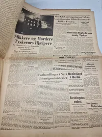 Original dansk befrielses avis