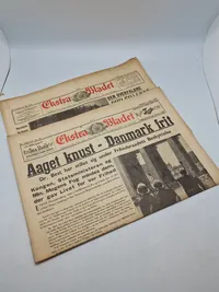 Originale danske befrielses aviser 1945