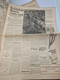 Originale danske befrielses aviser 1945