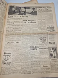 Originale danske befrielses aviser 1945