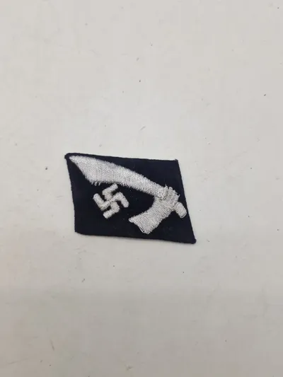 Originalt Kragenspiegel der 13. Waffen-Gebirgs-Division der SS „Handschar“ (Kroatisch Nr. 1)