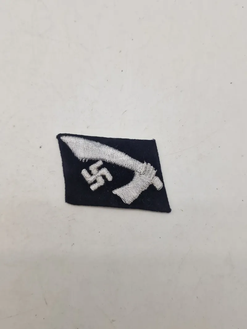Originalt Kragenspiegel der 13. Waffen-Gebirgs-Division der SS „Handschar“ (Kroatisch Nr. 1)